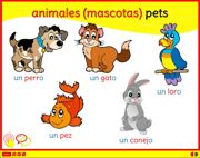Hola espanol animals example